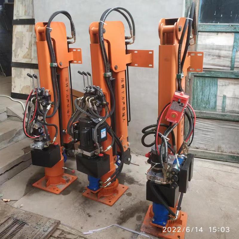 沈北新区重汽蓝牌随车吊 3.2吨 国六动力强 液压驱动 农用自卸起重机